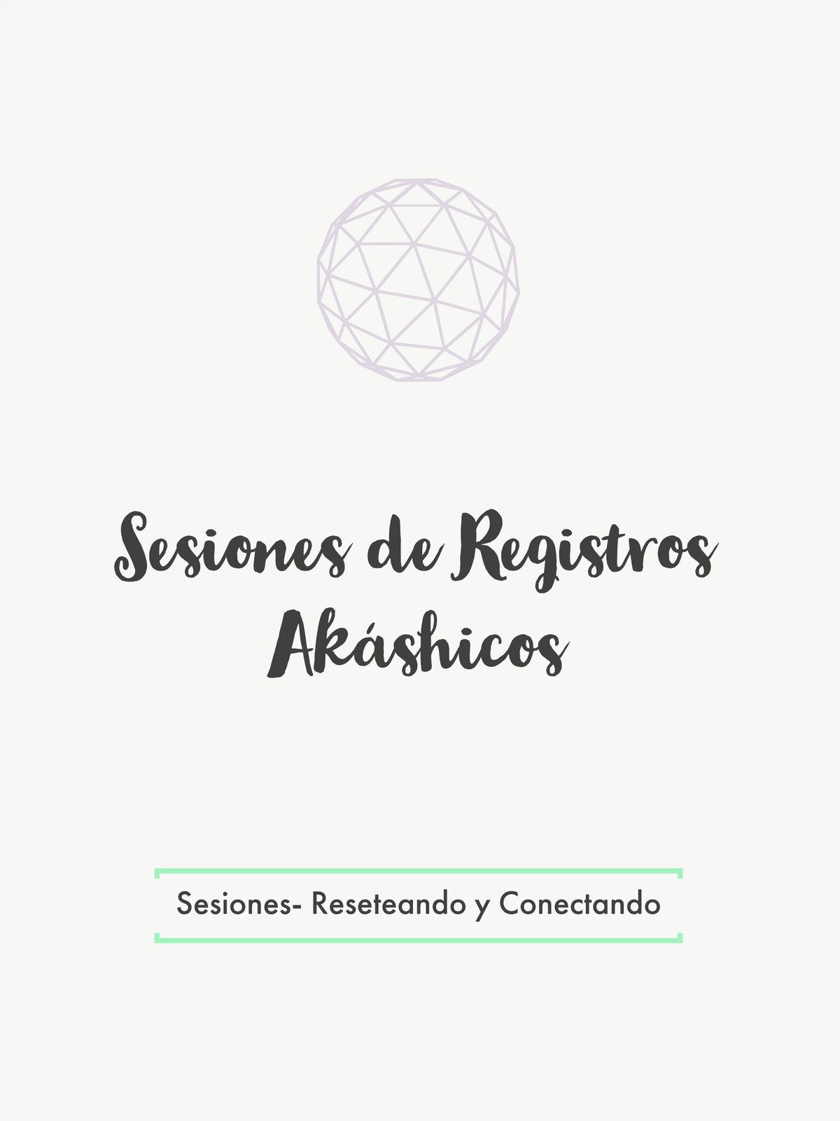 Sesiones de Registros Akáshicos