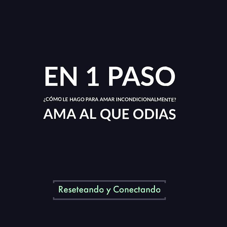 Ama lo que odias