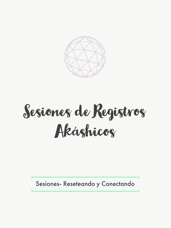 Sesiones de Registros Akáshicos