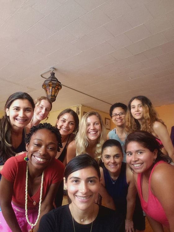Workshop Intro to Meditation at NYC 2019. Here with the students we all inTune.