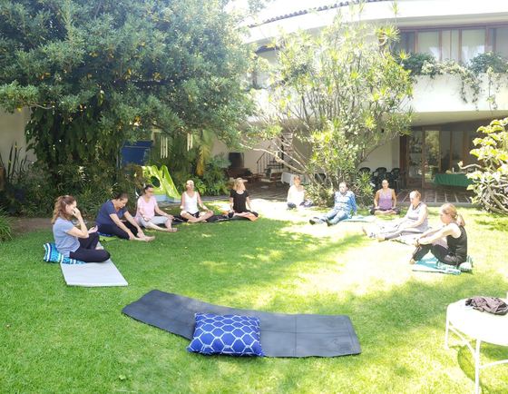 In Guadalajara, Mexico City. Teaching Yoga Intuition. 2019